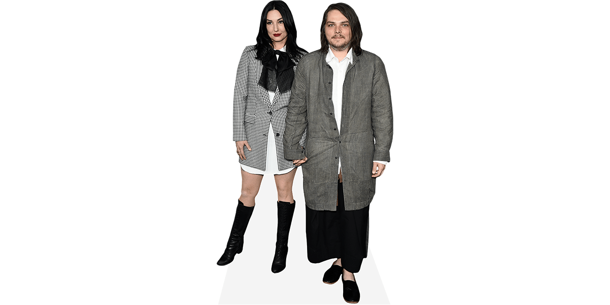 Featured image for “Lindsey Ann And Gerard Way (Duo) Mini Celebrity Cutout”