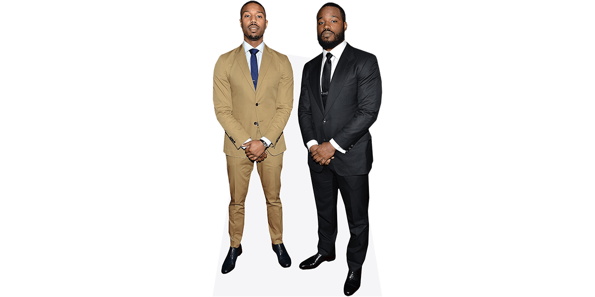 Michael B. Jordan Ryan Coogler (Duo) Mini Cutout - Celebrity Cutouts