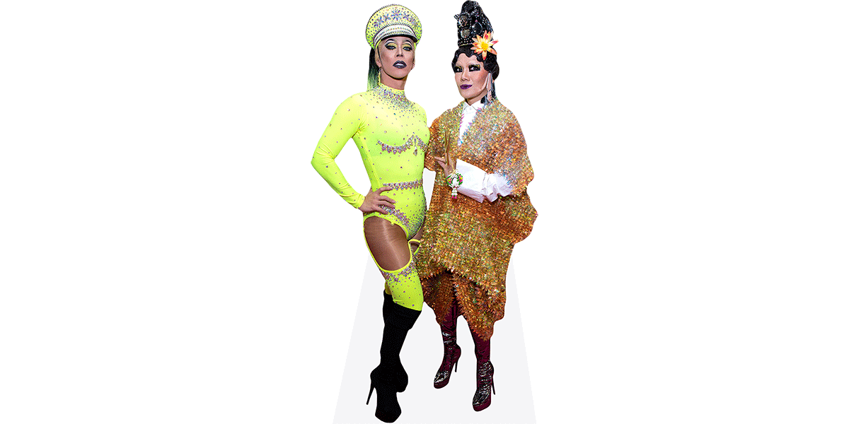 Featured image for “Pan Pan Nakprasert And Art-Araya In-Dra (Duo) Mini Celebrity Cutout”