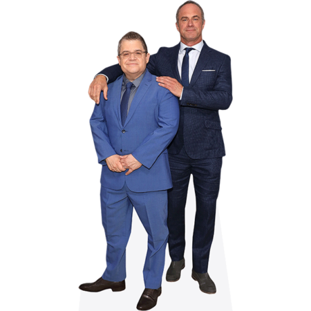 Featured image for “Patton Oswalt And Christopher Meloni (Duo) Mini Celebrity Cutout”