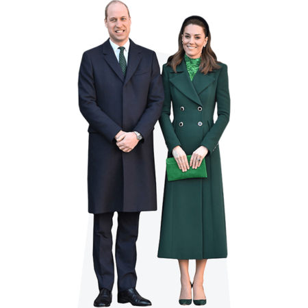 Featured image for “Prince William And Kate (Duo 3) Mini Celebrity Cutout”