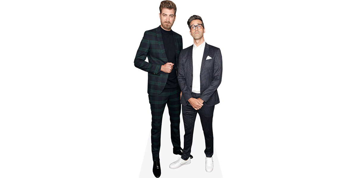 Featured image for “Rhett Mclaughlin And Charles Lincoln Neal (Duo 2) Mini Celebrity Cutout”
