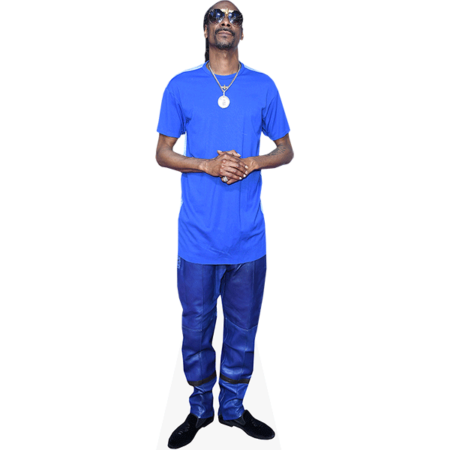 Featured image for “Snoop Dogg (Blue Outfit) Cardboard Cutout”