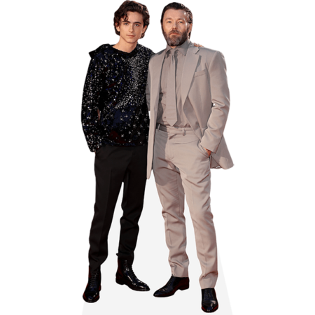 Featured image for “Timothee Chalamet And Joel Edgerton (Duo) Mini Celebrity Cutout”