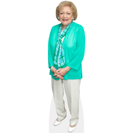 Featured image for “Betty White (Casual) Cardboard Cutout”
