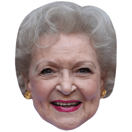 Featured image for “Betty White (Smile) Celebrity Mask”