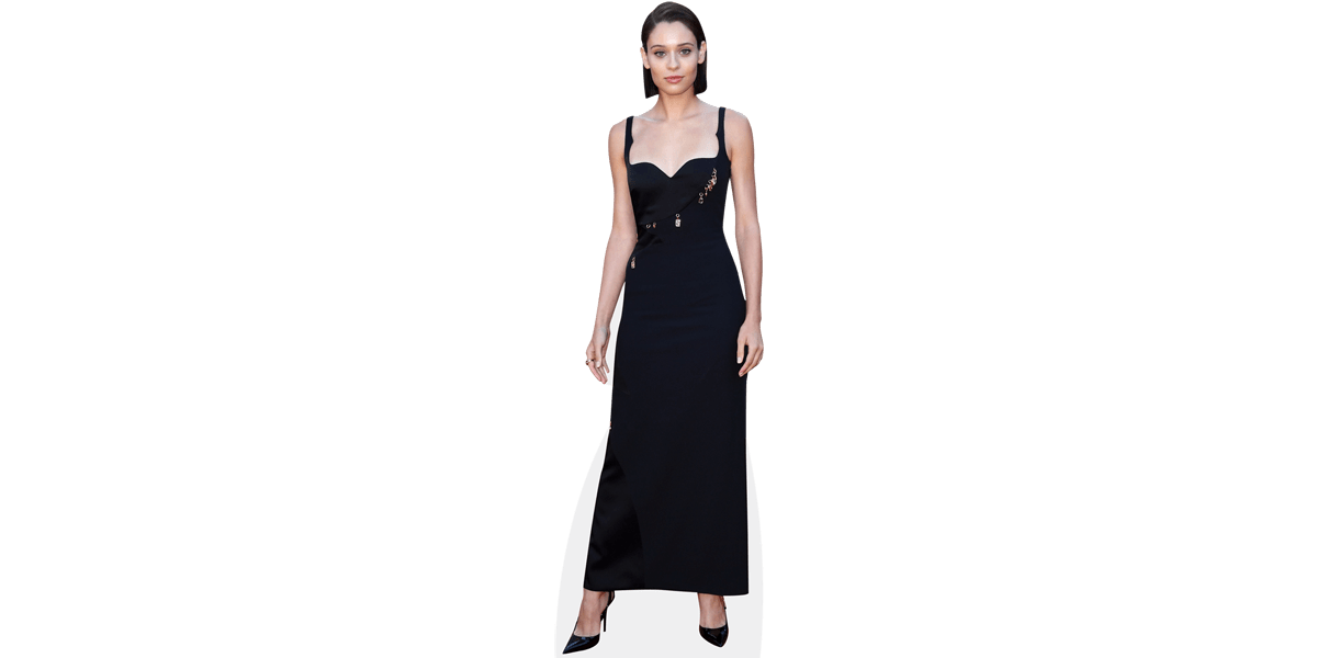 Daniela Melchior (Black Dress) Cardboard Cutout - Celebrity Cutouts