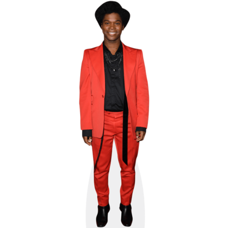 Featured image for “Jimmie Herrod (Red Suit) Cardboard Cutout”