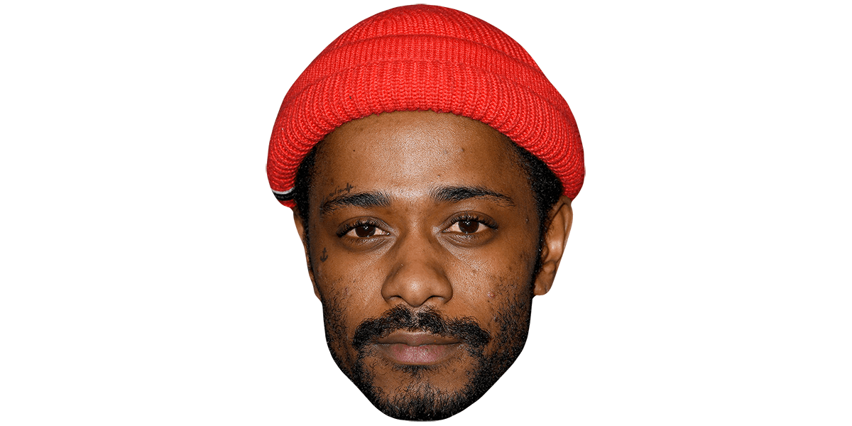LaKeith Stanfield (Beanie) Big Head - Celebrity Cutouts