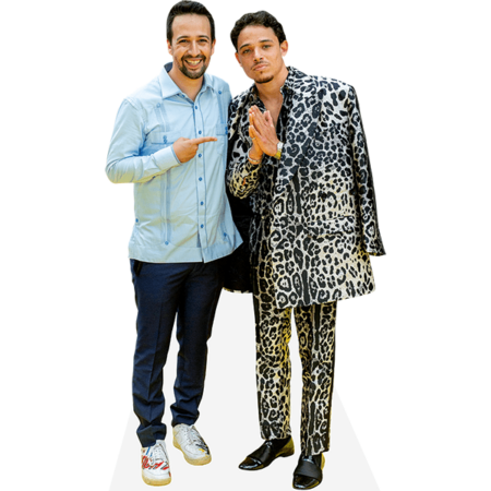 Featured image for “Lin-Manuel Miranda And Anthony Ramos (Duo) Mini Celebrity Cutout”