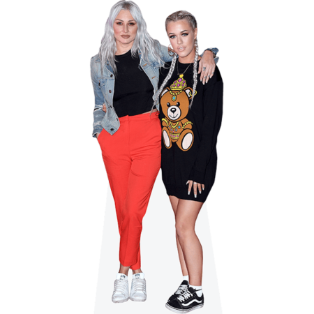 Featured image for “Lottie Tomlinson And Lou Teasdale (Duo) Mini Celebrity Cutout”