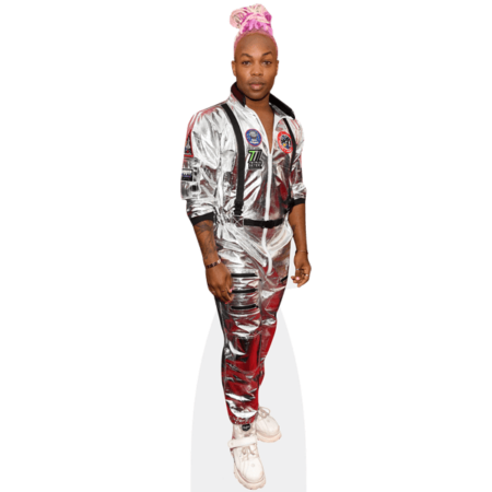 Featured image for “Todrick Hall (Silver) Cardboard Cutout”