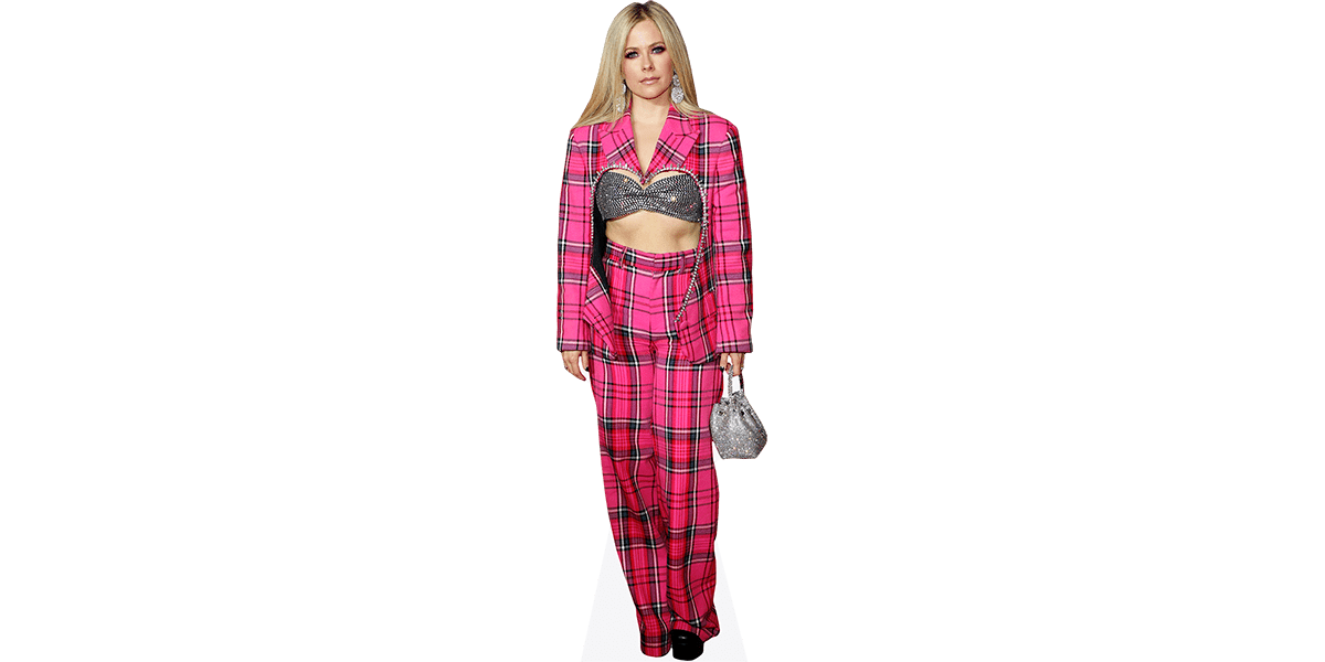 Avril Lavigne (Pink Outfit) Cardboard Cutout - Celebrity Cutouts