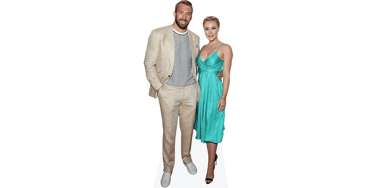 Featured image for “Chris Robshaw And Camilla Kerslake (Duo 2) Mini Celebrity Cutout”