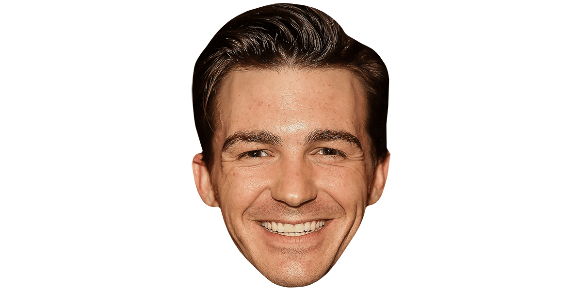 Drake Bell (Smile) Celebrity Mask - Celebrity Cutouts