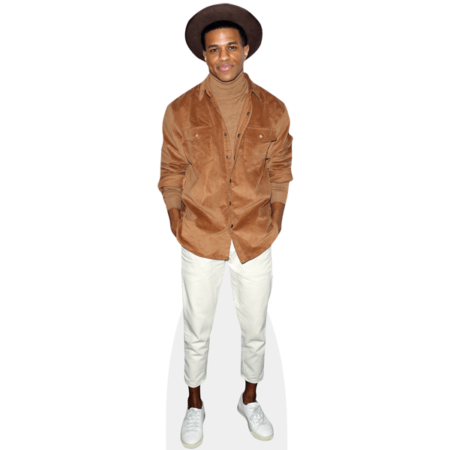 Featured image for “Jeremy Pope (Brown Jacket) Cardboard Cutout”