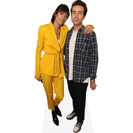 Featured image for “Kyle De'volle And Nick Grimshaw (Duo) Mini Celebrity Cutout”