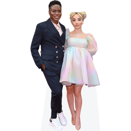 Featured image for “Nicola Adams And Ella Baig (Duo) Mini Celebrity Cutout”