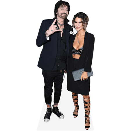 Featured image for “Tommy Lee Bass And Brittany Furlan (Duo) Mini Celebrity Cutout”