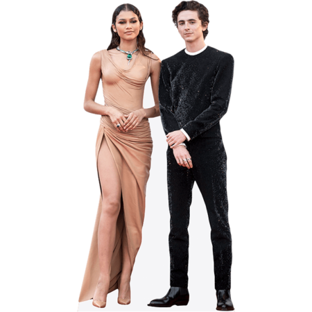 Featured image for “Zendaya And Timothee Chalamet (Duo) Mini Celebrity Cutout”