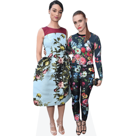 Featured image for “Crystal Reed And Holland Roden (Duo) Mini Celebrity Cutout”