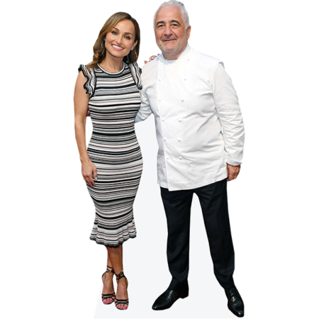 Featured image for “Giada De Laurentiis And Guy Savoy (Duo) Mini Celebrity Cutout”