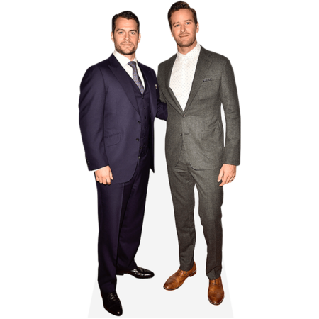 Featured image for “Henry Cavill And Armie Hammer (Duo) Mini Celebrity Cutout”