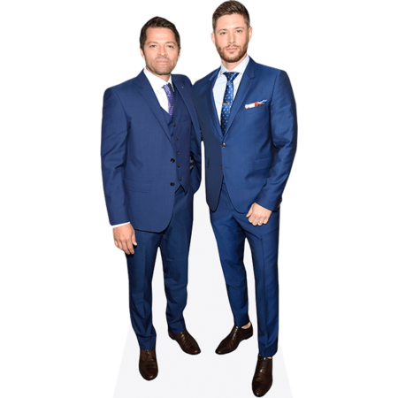Featured image for “Jensen Ackles And Misha Collins (Duo) Mini Celebrity Cutout”
