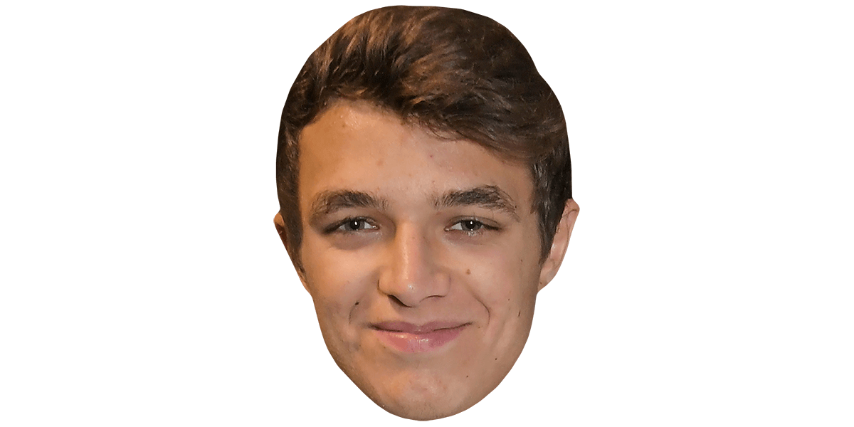 Lando Norris (Smile) Big Head Celebrity Cutouts
