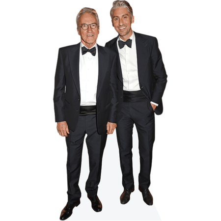 Featured image for “Larry Lamb And George Lamb (Duo) Mini Celebrity Cutout”
