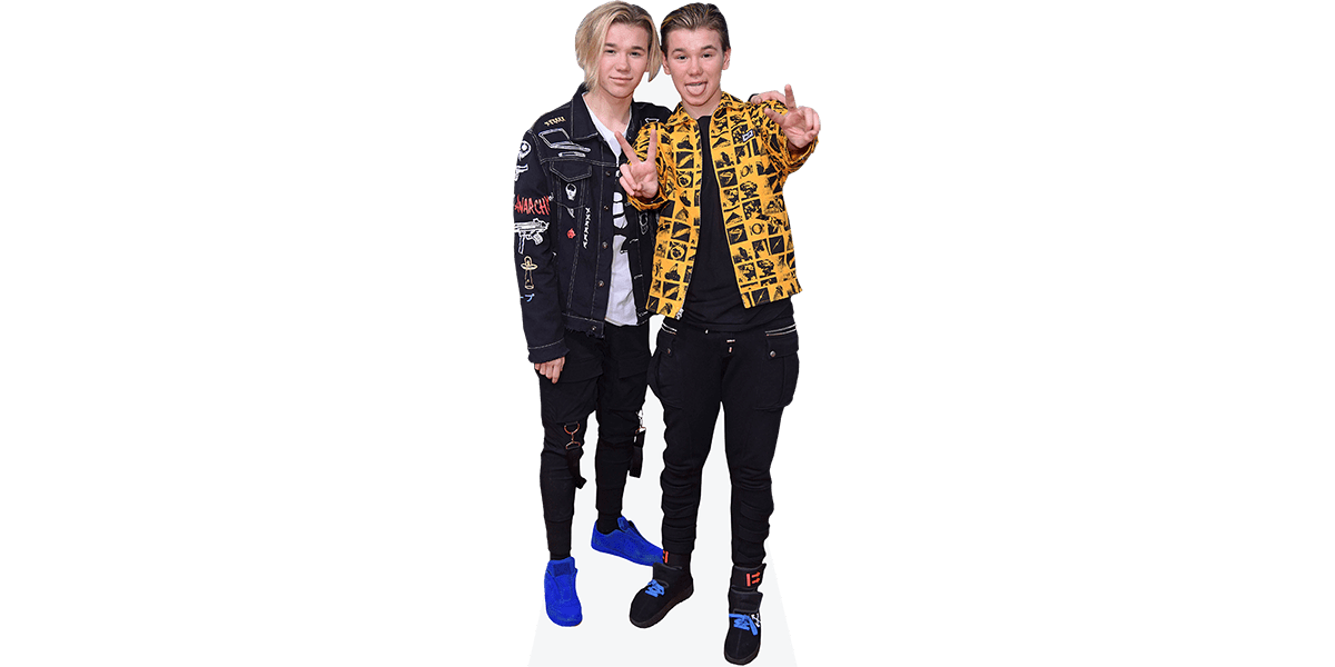 Featured image for “Marcus And Martinus Gunnarsen (Duo) Mini Celebrity Cutout”