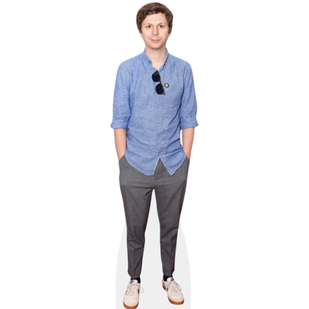 Featured image for “Michael Cera (Blue Shirt) Cardboard Cutout”
