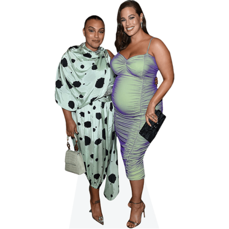 Featured image for “Paloma Elsesser And Ashley Graham (Duo) Mini Celebrity Cutout”