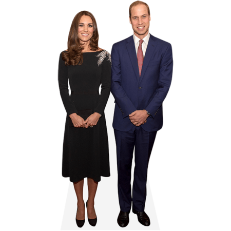 Featured image for “Prince William And Kate (Duo 4) Mini Celebrity Cutout”