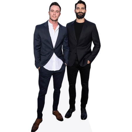 Featured image for “Ryan Kelley And Tyler Hoechlin (Duo) Mini Celebrity Cutout”