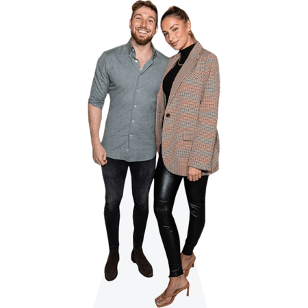 Featured image for “Sam Thompson And Zara Mcdermott (Duo) Mini Celebrity Cutout”