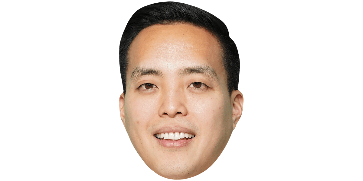 Alan Yang (Smile) Celebrity Mask Celebrity Cutouts - Main Image