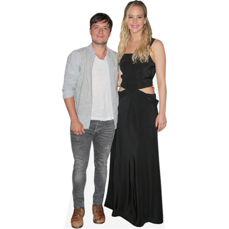 Featured image for “Josh Hutcherson And Jennifer Lawrence (Duo) Mini Celebrity Cutout”