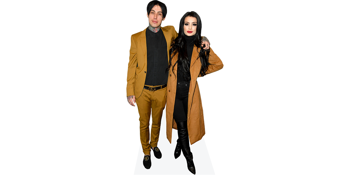 Featured image for “Ronnie Radke And Saraya-Jade Bevis (Duo) Mini Celebrity Cutout”