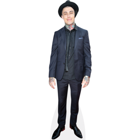 Featured image for “Ronnie Radke (Black Outfit) Cardboard Cutout”