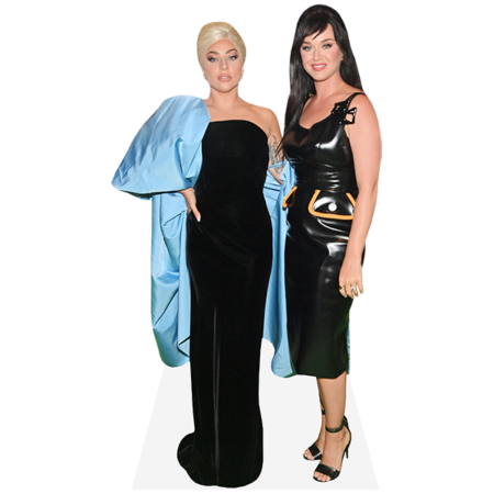 Featured image for “Stefani Germanotta And Katheryn Elizabeth Hudson (Duo) Mini Celebrity Cutout”