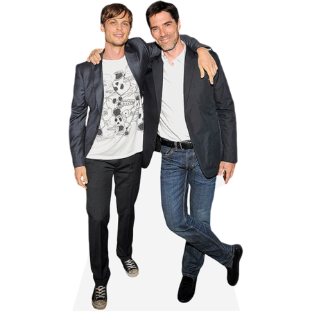 Featured image for “Thomas Gibson And Matthew Grey Gubler (Duo) Mini Celebrity Cutout”