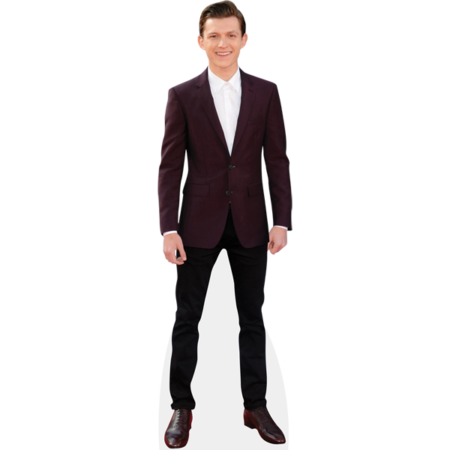 Featured image for “Tom Holland (Burgundy)  Cardboard Cutout”