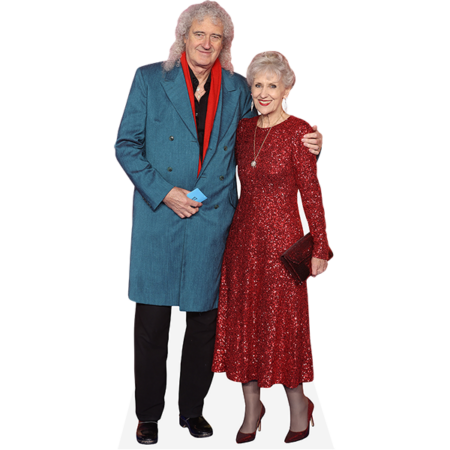 Featured image for “Brian May And Anita Dobson (Duo 1) Mini Celebrity Cutout”
