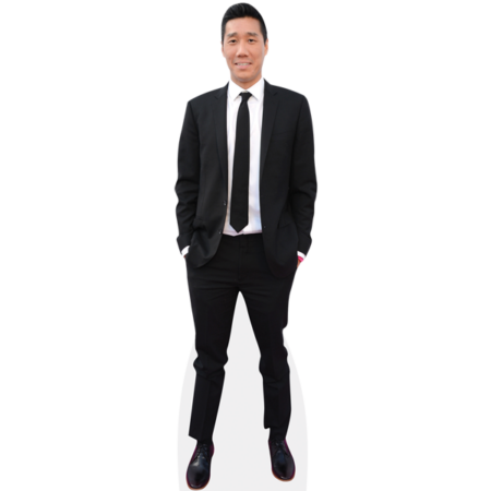 Featured image for “Chester Tam (Black Suit) Cardboard Cutout”
