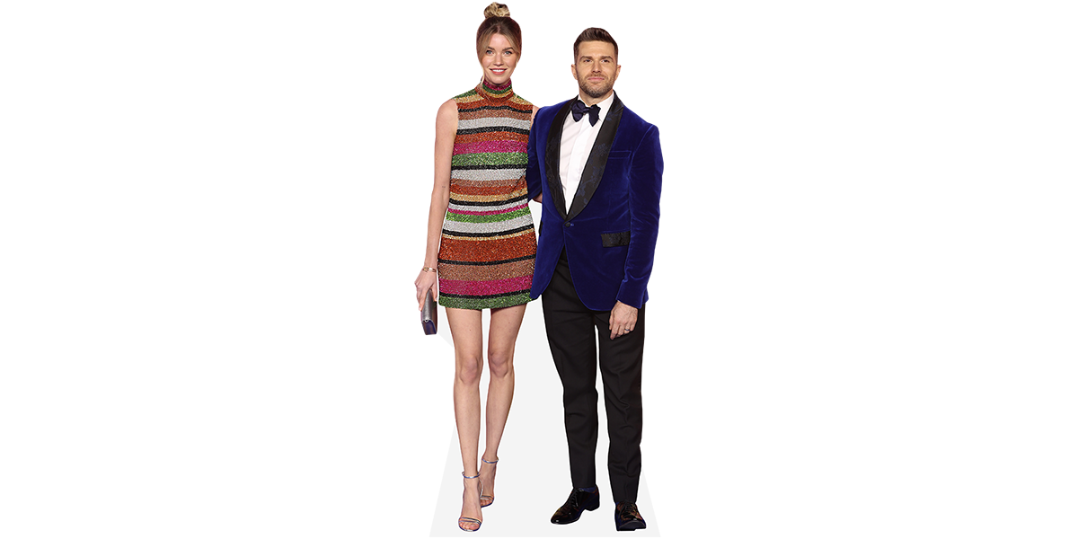 Featured image for “Hannah Cooper And Joel Dommett (Duo) Mini Celebrity Cutout”