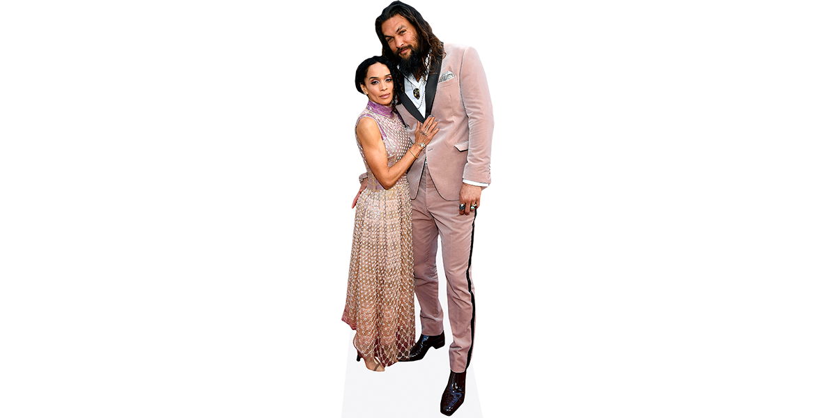 Jason Momoa And Lisa (Duo 1) Mini Celebrity Cutout Celebrity
