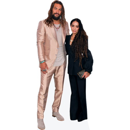 Featured image for “Jason Momoa And Lisa Bonet (Duo 3) Mini Celebrity Cutout”