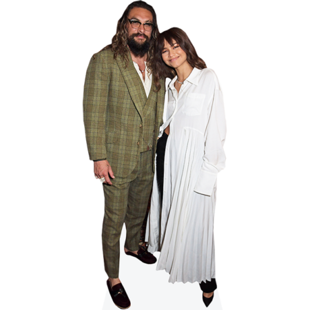 Featured image for “Jason Momoa And Zendaya (Duo) Mini Celebrity Cutout”