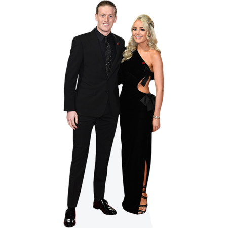 Featured image for “Jordan Pickford And Megan Davison (Duo) Mini Celebrity Cutout”
